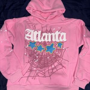 Pink Atlanta Spider Hoodie